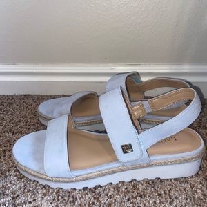 Ralph Lauren baby blue sandals